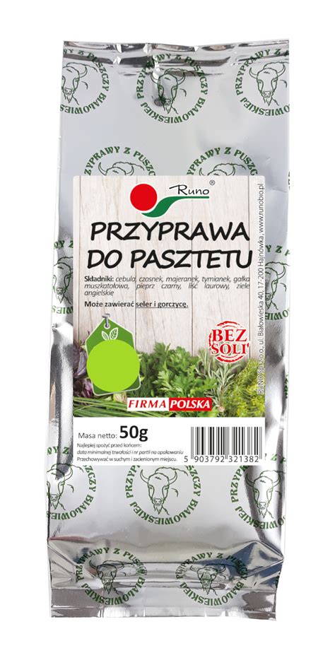 Przyprawa Do Pasztetu 50 G Runo