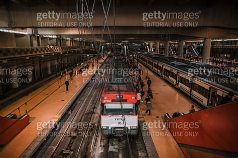 Atocha Train Station Madrid Spain