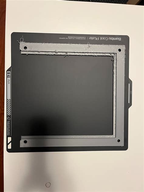 Haven't seen this before? Only half of the print bed prints bad ...