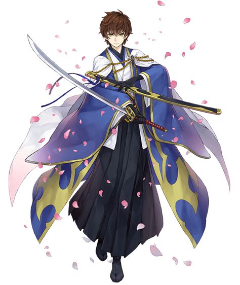 Ji No Kururugi Suzaku Code Geass Sinoalice Official Art 1boy Brown Hair Crossover