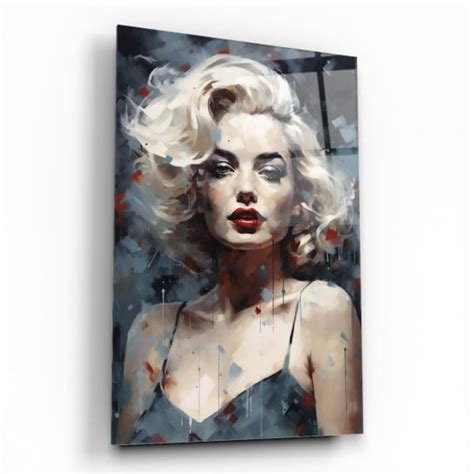 Timeless Glamour Iconic Elegance Glass Wall Art
