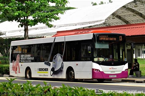 Bus 13 SBS Transit Scania K230UB SBS8855Z Bus Interchange