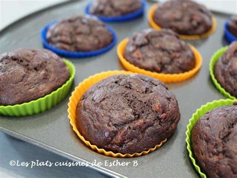 Recettes De Muffins Au Chocolat Et Bananes