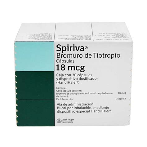 Spiriva Con Inhalador 18mcg Cap Inh Con 30 Soriana