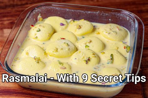 Rasmalai Recipe Soft Rasamali Rabdi Halwai Style Secret Tips