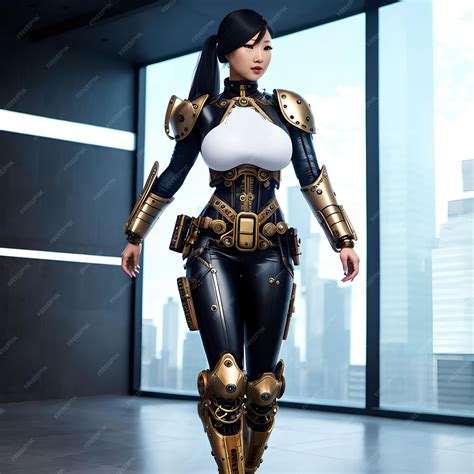 Futuristic Light Armor Female