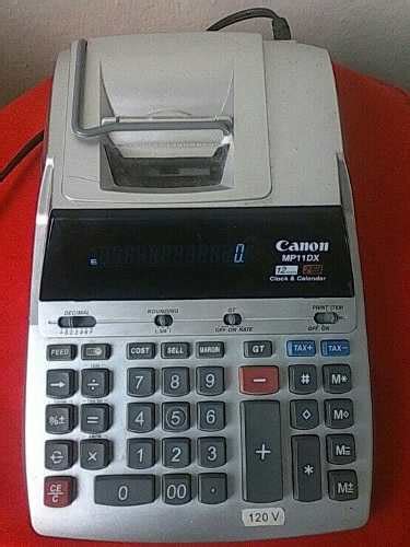 Calculadora Canon Mp11dx Posot Class