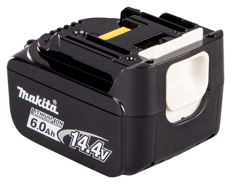 197709 4 Batterie Makstar Li Ion 14 4 V 6 Ah BL1460B témoin de