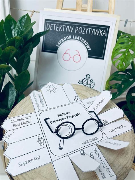 Lapbook Detektyw Pozytywka Strefapdfa