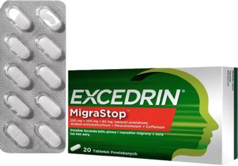 Excedrin Migra Stop Na B Le G Owy Migren Tabl Allegro Pl