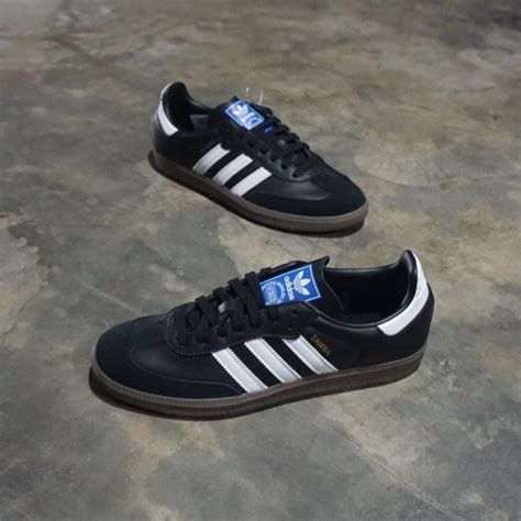 jual adidas samba og black gum sole shopee indonesia