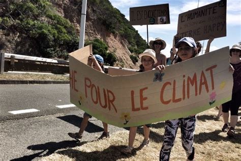 Mobilisation timide pour la marche pour le climat à Nouméa