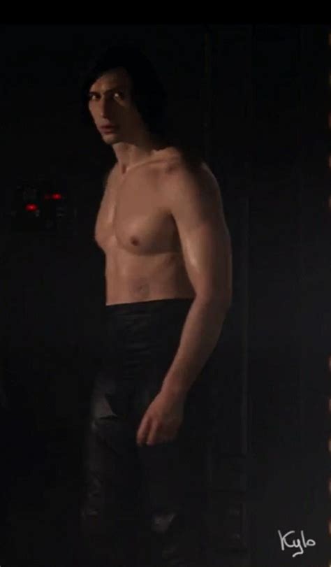 Shirtless Kylo Ren The Last Jedi Adam Driver Star Wars Kylo Ren Kylo Ren And Rey