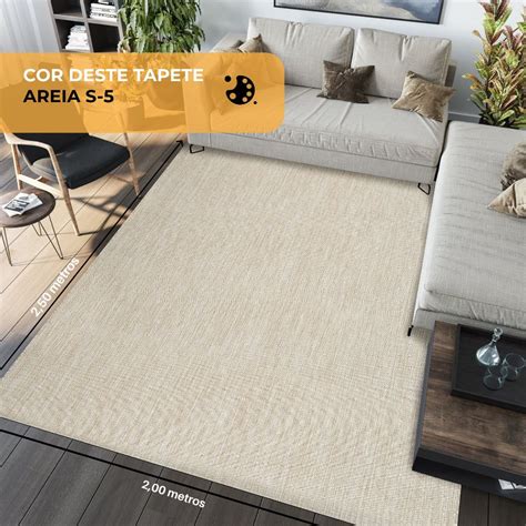 Tapete Facil De Limpar - Tapete Sisal 2,00x2,50m | Fácil de Limpar | Antialérgico | Confortável ...
