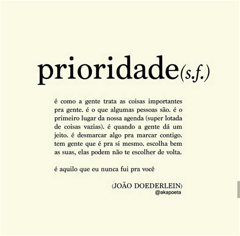 Prioridade Frases De Prioridade Palavras Significativas Frases