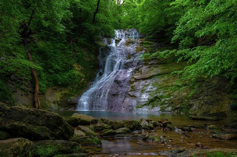 Elrod Waterfalls In Eastern Tennessee Photograph By Dee Browning Pixels