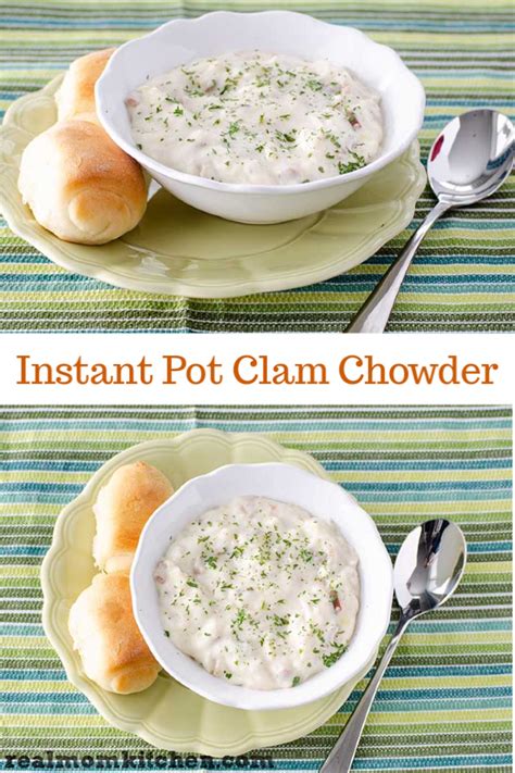 Instant Pot Clam Chowder Real Mom Kitchen