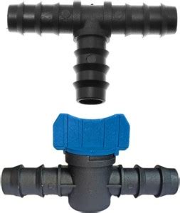 Farmer Girl 16mm Drip Tee Tap Straight Connector Grommet Lateral Cock