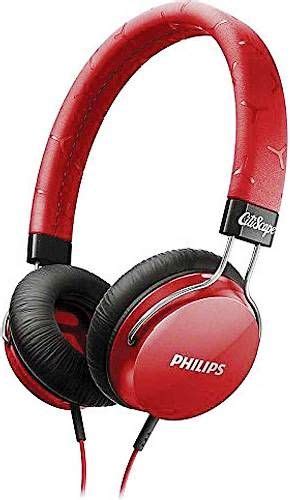 Philips Shl Rd Citiscape Headband Headphones Red Mw Maximum