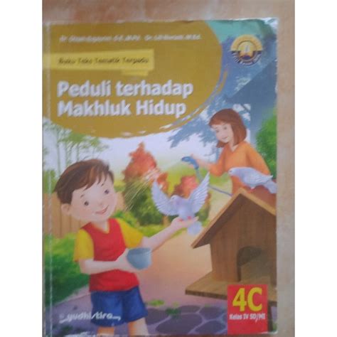 Jual Buku Teks Tematik Terpadu Untuk SD Kelas 4C Peduli Terhadap