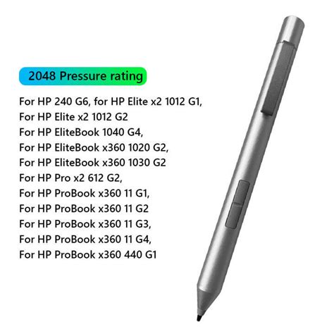 Active Touch Stylus Pen For Hp Elitebook X G G G