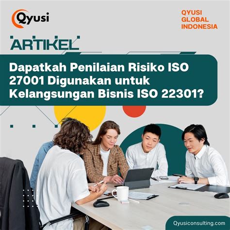 Dapatkah Penilaian Risiko Iso Digunakan Untuk Kelangsungan Bisnis