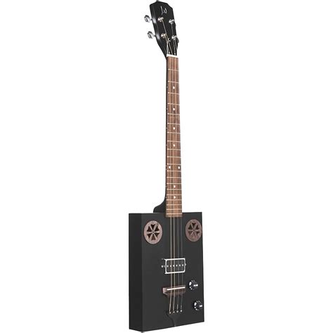 Jn Guitars Acoustic Electric Cigar Box Guitar Black Musicians Friend