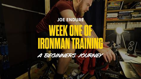 Week One Of Ironman Training A Beginners Start To An Epic Journey