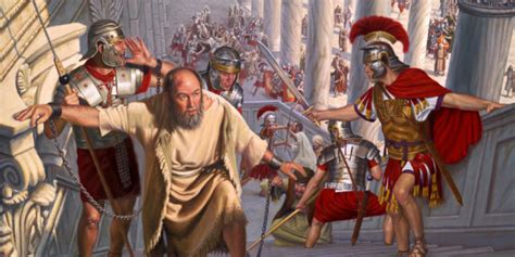 Paul Preaches At Rome Under Guard Daily Bible Readings