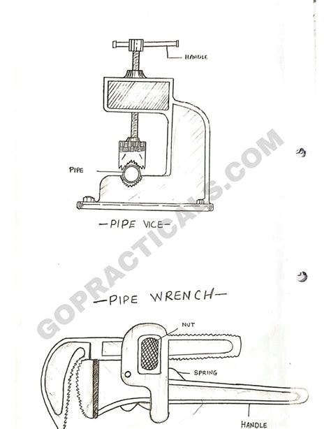 Plumbing Shop Introduction Tools And Joints Workshop Practical