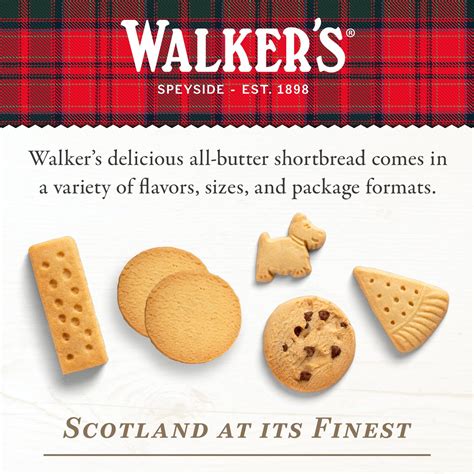 Walker’s Pure Butter Shortbread Fingers 2 Count Snack Packs Pack Of 24 Authentic