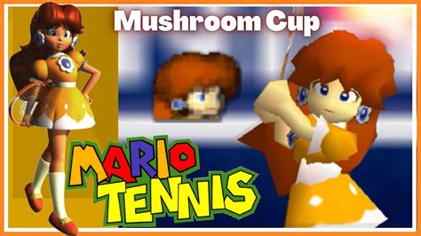 Mario Tennis 64 Mushroom Cup Tournament Daisy Gameplay Youtube