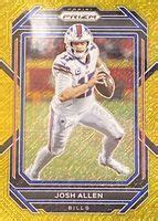 Josh Allen 2022 Prizm 29 Gold Shimmer 10 Price Guide Sports Card