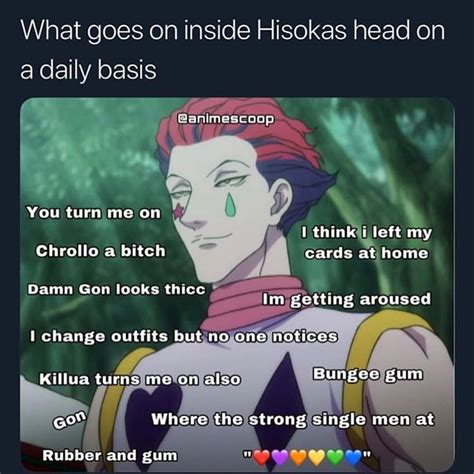 Pin By On Hisoka Hunterxhunter Funny Hunter Anime Funny