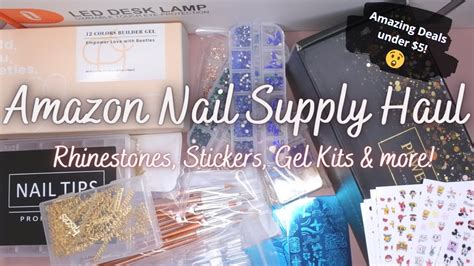 Huge Amazon Nail Supply Haul 9 Deals Under 5 Prime Day Deals