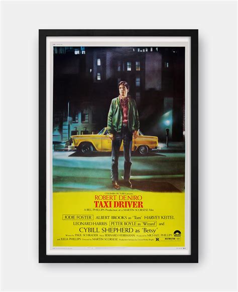 Taxi Driver (1976) Movie Poster - The Curious Desk