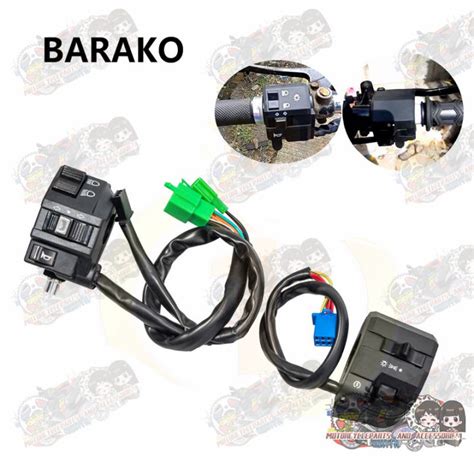 Lj Motorcycle Barako Handle Switch Set For Kawasaki Barako