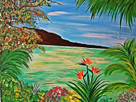 Paradise Landscape Art Painting Painting Gallery