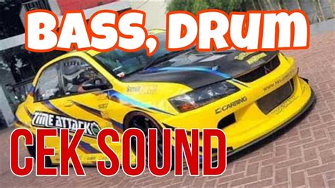 Dj Cek Sound Terbaru 2023 Full Bass Update Audio Music No Copyright