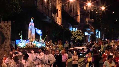 Procesión de la Virgen de Fátima 2015 Cáceres YouTube