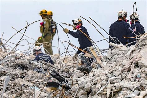 Concluyen Labores De Búsqueda Tras Derrumbe De Edificio En Miami