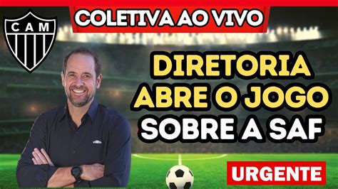 DIRETORIA RESOLVEU ABRIR O JOGO SOBRE A SAF ENTREVISTA BRUNO