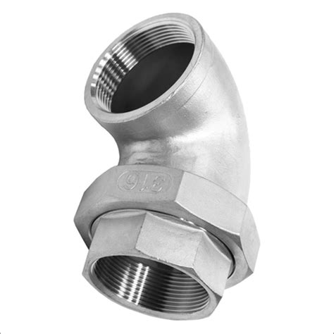 Elbow Union Cone Seat Bspp Stainless Steel Pipe Dream Fittings Ltd