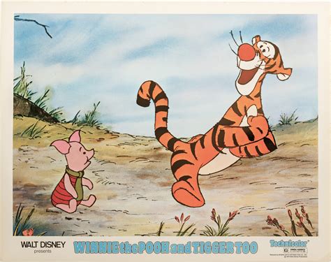 Winnie The Pooh And Tigger Too 1974 Vintage Lobby Card 1 Galerie