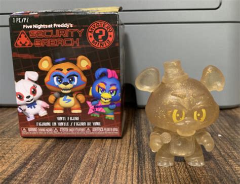 Funko Fnaf Security Breach Glamrock Freddy Glitter Glow 1 72 Mystery