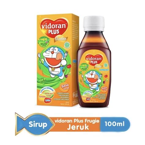 Jual Vidoran Smart Multivitamin Sirup Frugie Rasa Jeruk 100 Ml