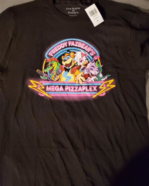 Freddy Fazbear S T Shirt Mega Pizzaplex Five Nights At Freddy S Tee