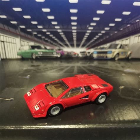 Loose Lamborghini Countach LP 5000 QV Hot Wheels Jay Leno Car