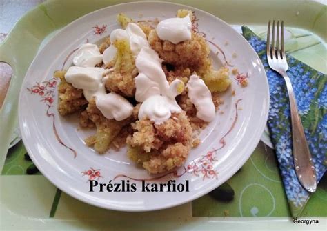 Pr Zlis Karfiol Ambrus L Szl N Gy Rgyi Receptje Cookpad Receptek