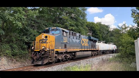 Csx Mixed Freight Train Monrovia Md Csx Trains Trains